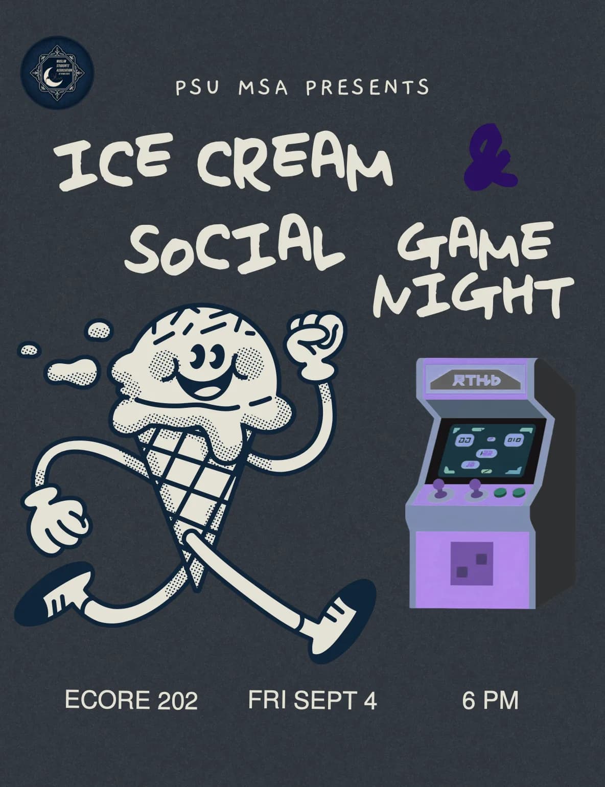 Ice Cream Social & Game Night, Fall 2026
